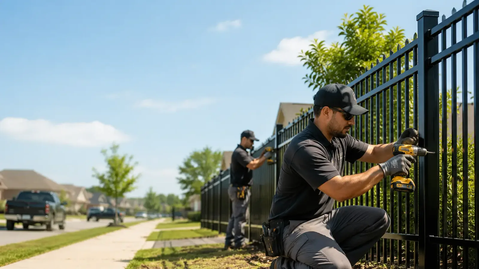 Metal Fence Installation in Hague, ND